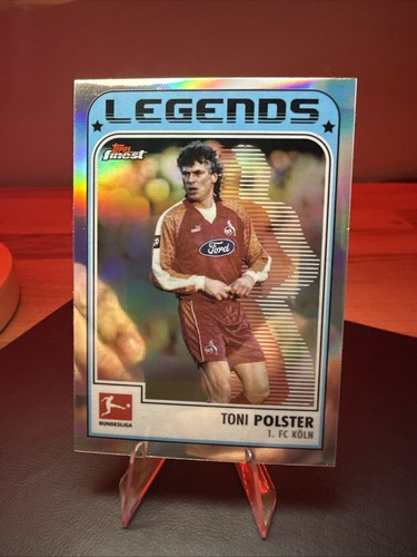 Toni Polster 2022 Topps Finest Refractor