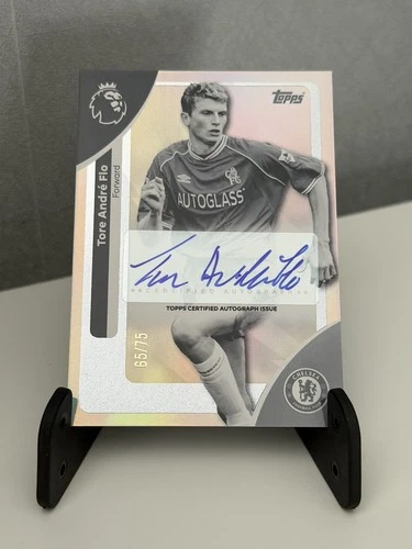 Tore Andre Flo 2026 Topps Premier League Black & White /75