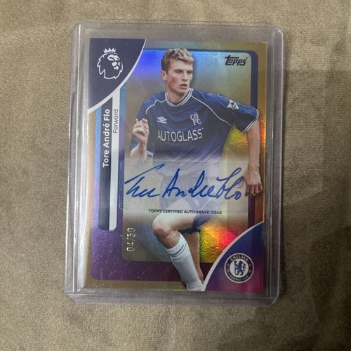 Tore Andre Flo 2025 Topps Premier League Gold /50