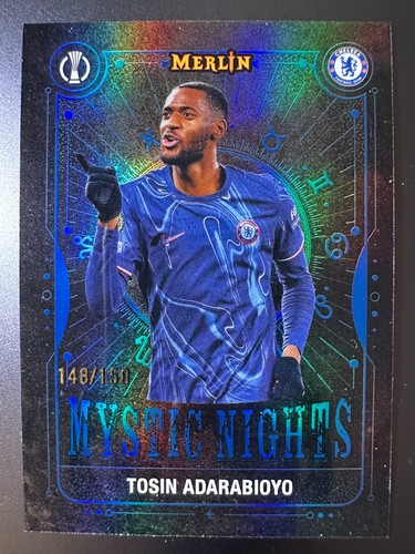Tosin Adarabioyo 2024 Topps Merlin Chrome Blue /150