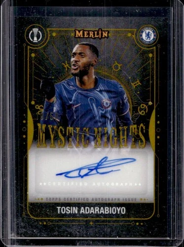 Tosin Adarabioyo 2024 Topps Merlin Chrome Gold /50