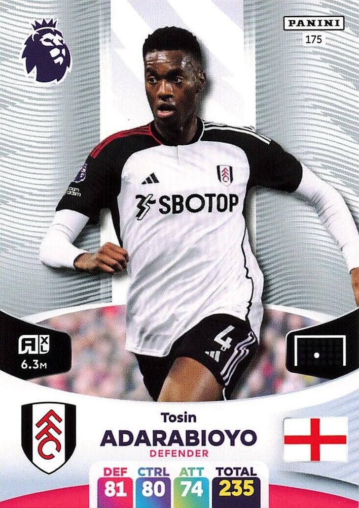 Tosin Adarabioyo 2024 Panini Adrenalyn XL Premier League