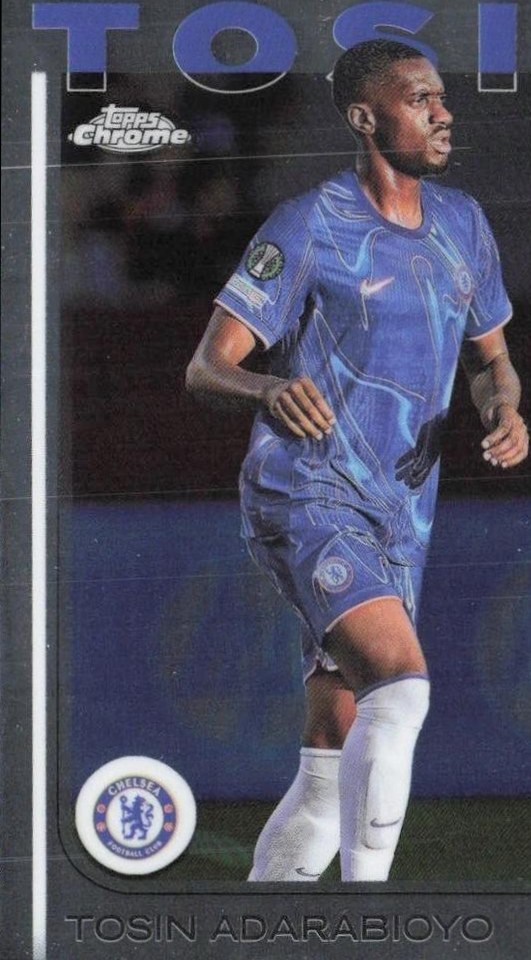 Tosin Adarabioyo 2024 Topps Chrome UEFA Club Competitions