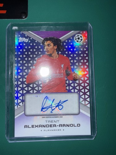 Trent Alexander-Arnold 2022 Topps Champions League /49