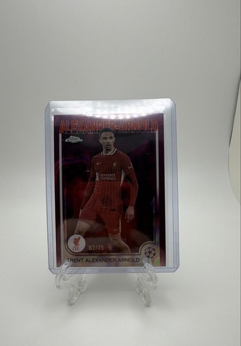 Trent Alexander-Arnold 2024 Topps Chrome /75