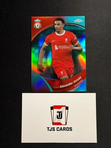 Trent Alexander-Arnold 2023 Topps Chrome Aqua /99