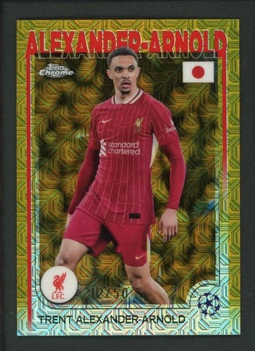 Trent Alexander-Arnold 2025 Topps Chrome Gold /50