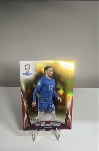 Trent Alexander-Arnold 2024 Topps Chrome Gold Foil /50