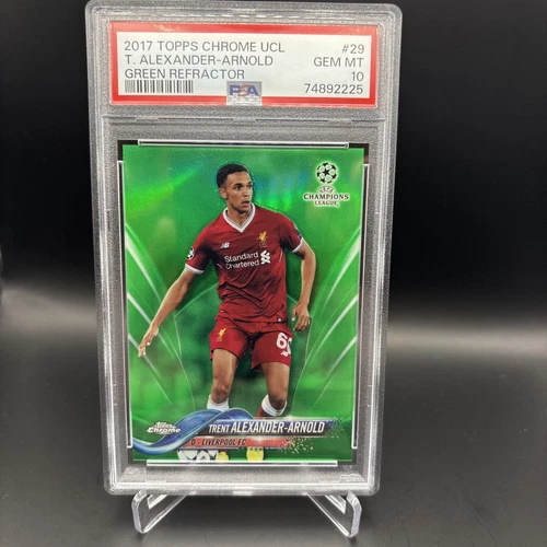 Trent Alexander-Arnold 2017 Topps Chrome Green /99