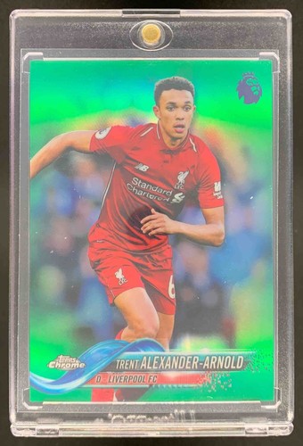 Trent Alexander-Arnold 2019 Topps Chrome Green Refractor /99