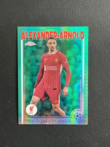 Trent Alexander-Arnold 2024 Topps Chrome Prism /199