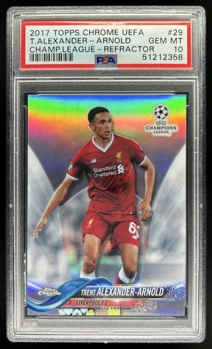Trent Alexander-Arnold 2017 Topps Chrome Refractor #29