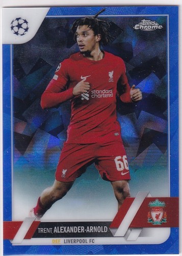 Trent Alexander-Arnold 2022 Topps Chrome Sapphire