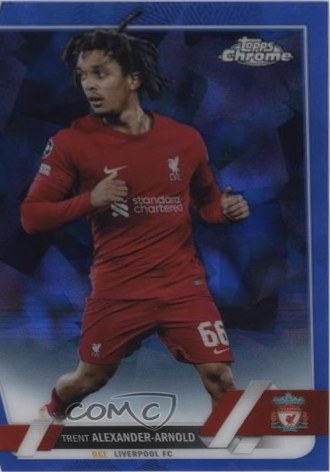 Trent Alexander-Arnold 2022 Topps Chrome Sapphire Edition /50