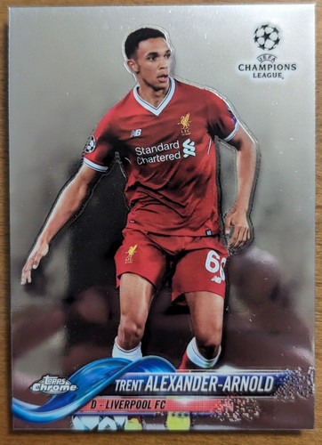 Trent Alexander-Arnold 2017 Topps Chrome UEFA Champions League