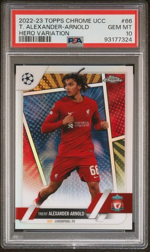 Trent Alexander-Arnold 2022 Topps Cromo UEFA Clubes Competiciones