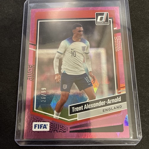 Trent Alexander-Arnold 2023 Panini Donruss FIFA Fútbol Rosa Diamante /99