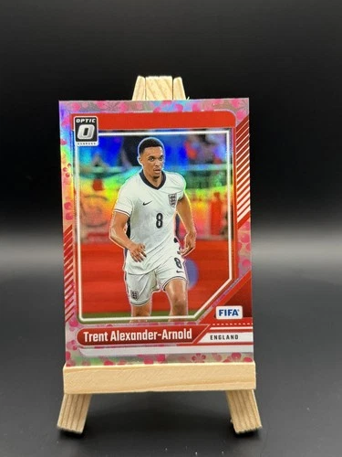 Trent Alexander-Arnold 2024 Panini Donruss FIFA Optic Plum Blossom Prizm