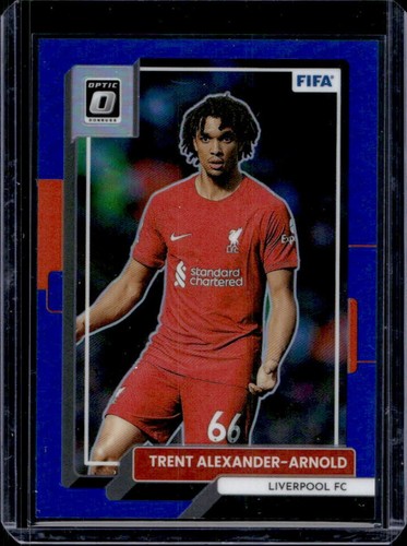 Trent Alexander-Arnold 2022 Panini Donruss Optic Blue /99