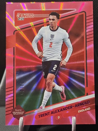 Trent Alexander-Arnold 2021 Panini Donruss Pink Laser /25