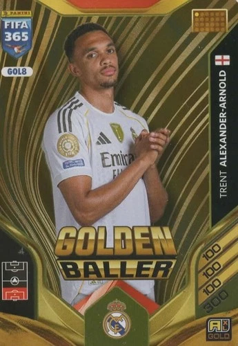 Trent Alexander-Arnold 2026 Panini FIFA 365 Gold