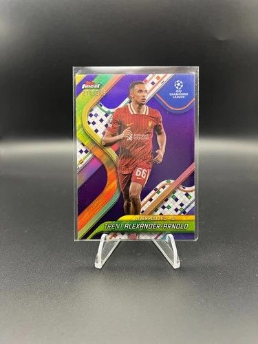Trent Alexander-Arnold 2024 Topps Finest Purple Refractor /299