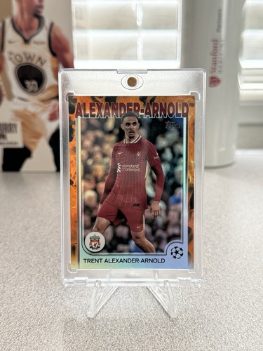 Trent Alexander-Arnold 2025 Topps Flagship Inferno /25