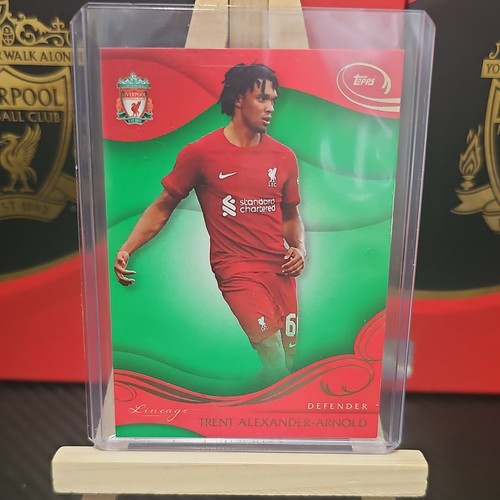 Trent Alexander-Arnold 2023 Topps Liverpool Lineage Green /50