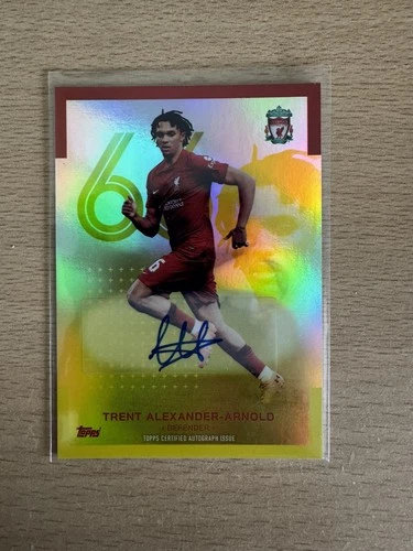 Trent Alexander-Arnold 2022 Topps Liverpool Team Set /50