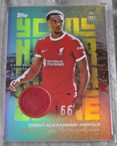 Trent Alexander-Arnold 2023 Topps Liverpool Team Set /50