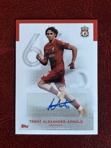 Trent Alexander-Arnold 2022 Topps Liverpool Team Set