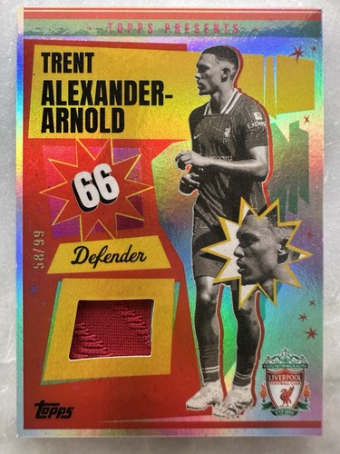 Trent Alexander-Arnold 2024 Topps Liverpool Team Set /99