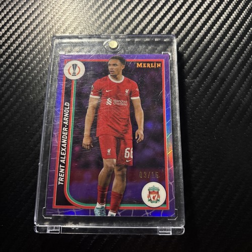 Trent Alexander-Arnold 2024 Topps Merlin Chrome Purple Refractor /15