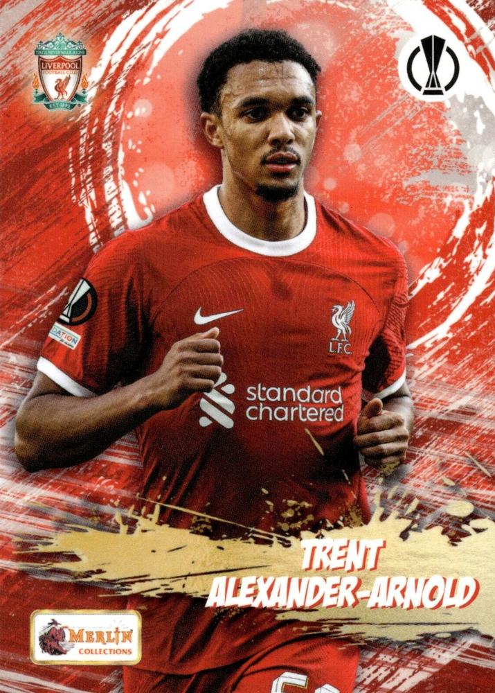 Trent Alexander Arnold 2023 Topps Merlin Heritage UEFA Club Competitions