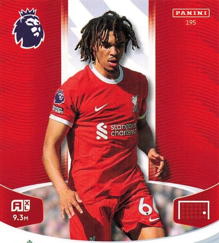 Trent Alexander Arnold 2024 Panini Adrenalyn XL Premier League