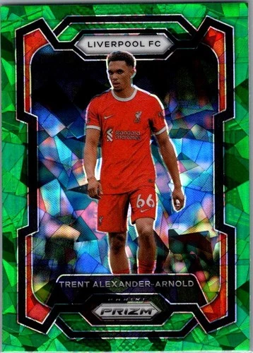 Trent Alexander-Arnold 2023 Panini Prizm Green Ice Prizm