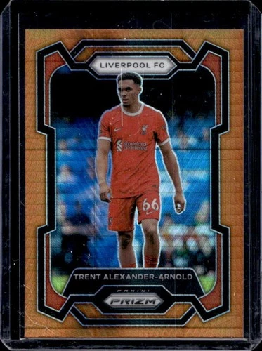 Trent Alexander-Arnold 2023 Panini Prizm Orange Hyper