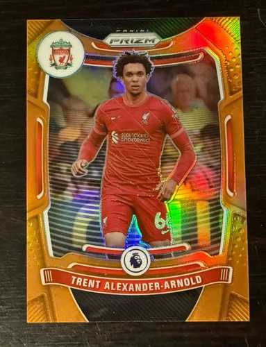 Trent Alexander-Arnold 2021 Panini Prizm Orange Prizm /25