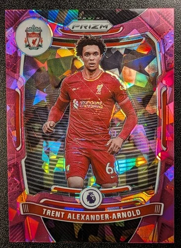 Trent Alexander-Arnold 2021 Panini Prizm Premier League Pink Ice