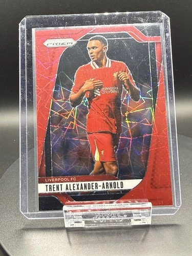 Trent Alexander-Arnold 2024 Panini Prizm Premier League Red Lazer 54/49