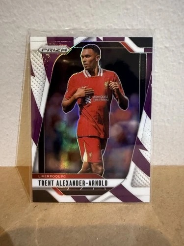 Trent Alexander-Arnold 2024 Panini Prizm Purple /92
