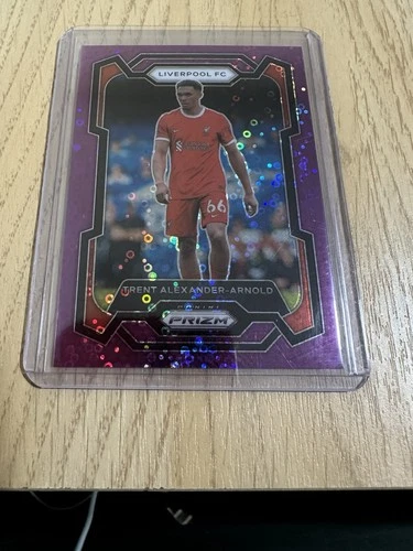 Trent Alexander-Arnold 2023 Panini Prizm Purple Breakaway /25