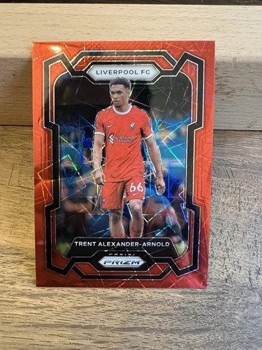 Trent Alexander-Arnold 2023 Panini Prizm Red Velocity /49