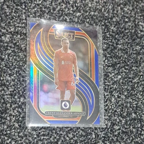 Trent Alexander-Arnold 2024 Panini Select Blue Prizm