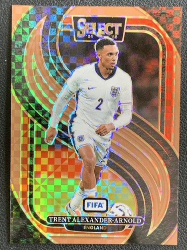 Trent Alexander-Arnold 2024 Panini Select Bronze Checker /75