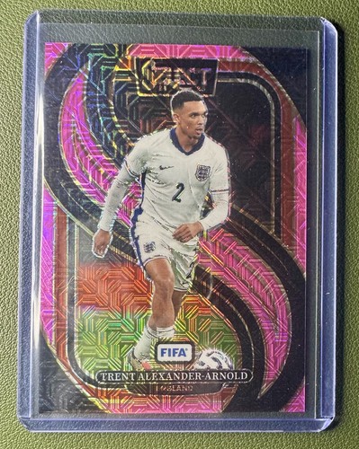 Trent Alexander-Arnold 2024 Panini Select FIFA Pink Mojo /299