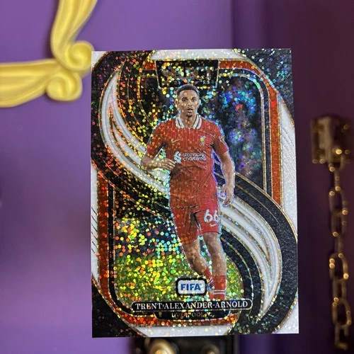 Trent Alexander-Arnold 2024 Panini Select FIFA White Sparkle /1025