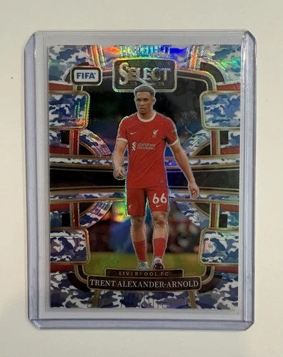 Trent Alexander-Arnold 2023 Panini Select FIFA Winter Camo Prizm /99