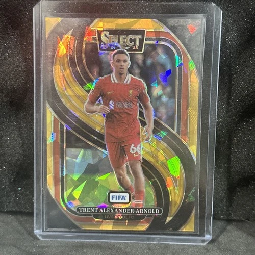 Trent Alexander-Arnold 2024 Panini Select Gold Ice Prizm /10