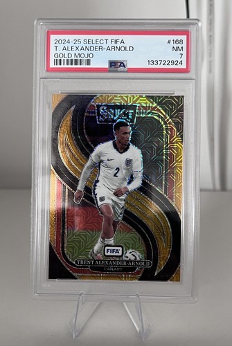 Trent Alexander-Arnold 2024 Panini Select Gold Mojo /10